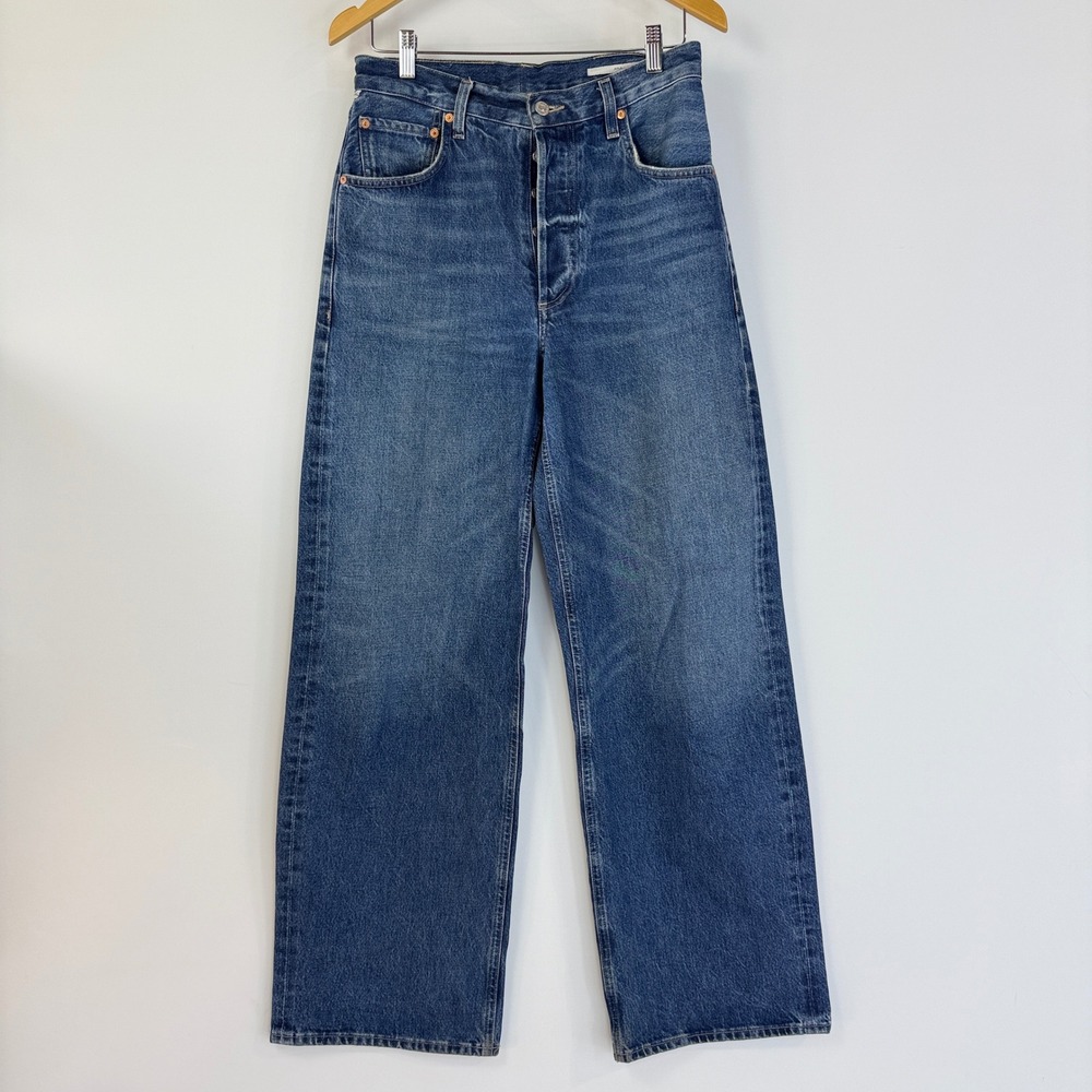 Citizens of Humanity Ayla Baggy Jeans Women 29 Blue Wide Leg High Rise 2053-3017
